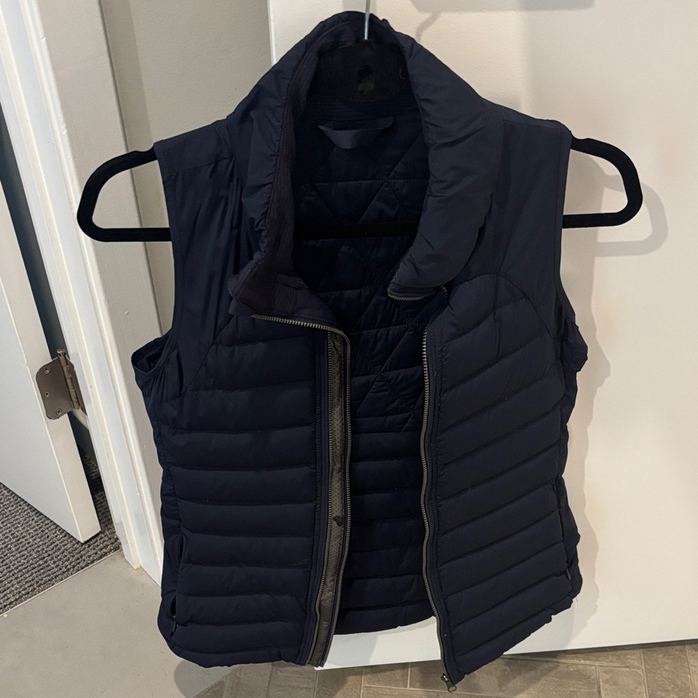 Lululemon Navy Puffer Vest